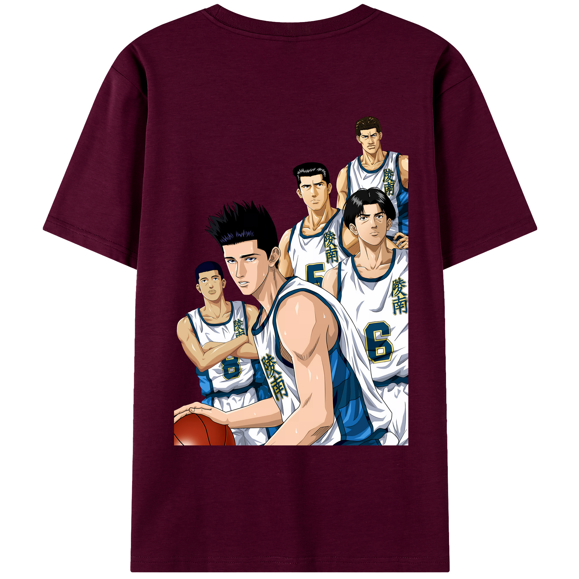 （画像用） SLAM DUNK／スラムダンク レディース半袖Tシャツ(バックプリント)